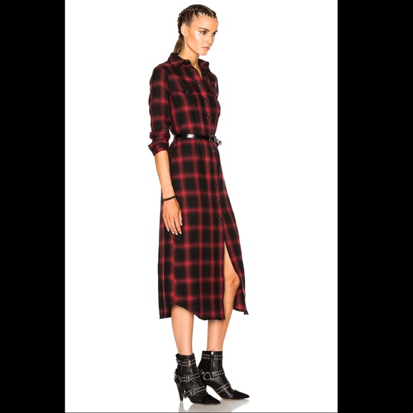 R13 Dresses & Skirts - R13 Long Cowboy Shirt Dress